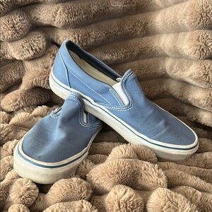 Vans Blue Slip-On Shoes